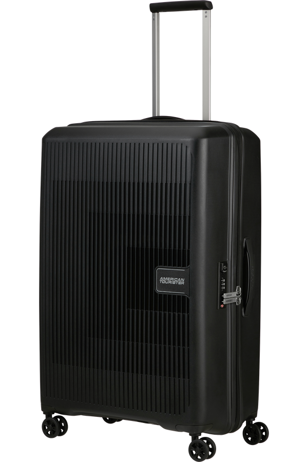 AeroStep 77cm Veľk&yacute; kufor | American Tourister Aerostep Spinner 77/28 Exp Tsa 77cm  Čierna