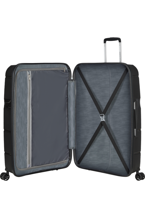 American Tourister Linex Spinner 76cm  Vivid Black American Tourister Linex Spinner 76cm  Vivid Black