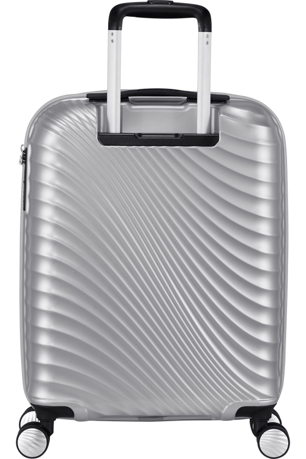 American Tourister Jetglam Spinner 55cm  Kovová strieborná