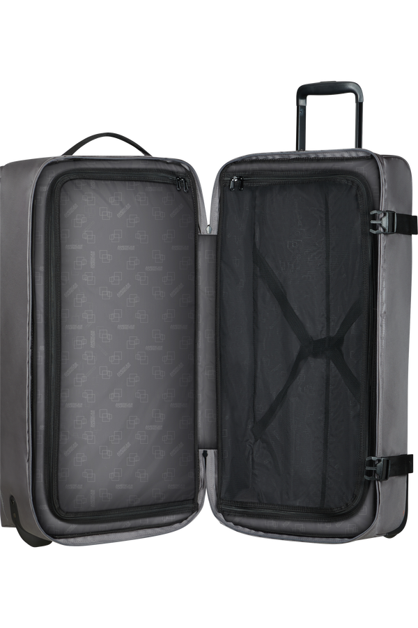 American Tourister Urban Track Duffle with Wheels L  Tmavosivá American Tourister Urban Track Duffle with Wheels L  Tmavosivá