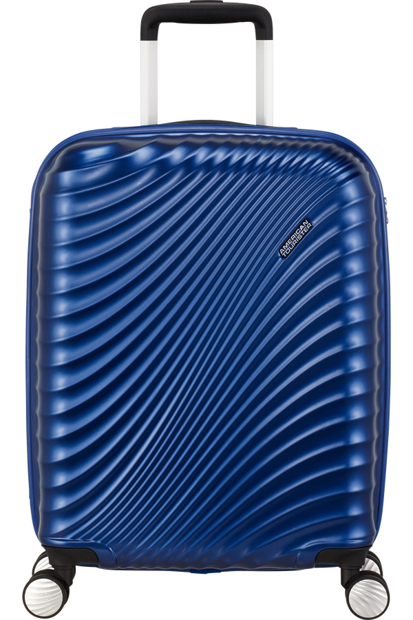 American Tourister Jetglam Spinner 55cm  Kovov&aacute; modr&aacute;