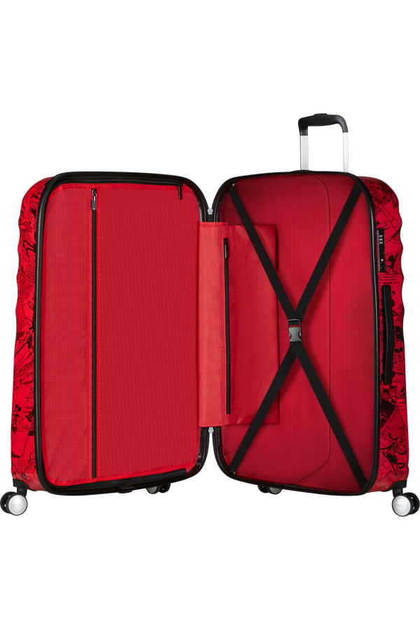 American Tourister Disney Wavebreaker Spinner TSA Disney Fl 77cm  Červený komiks myšiaka Mickeyho American Tourister Disney Wavebreaker Spinner TSA Disney Fl 77cm  Červený komiks myšiaka Mickeyho