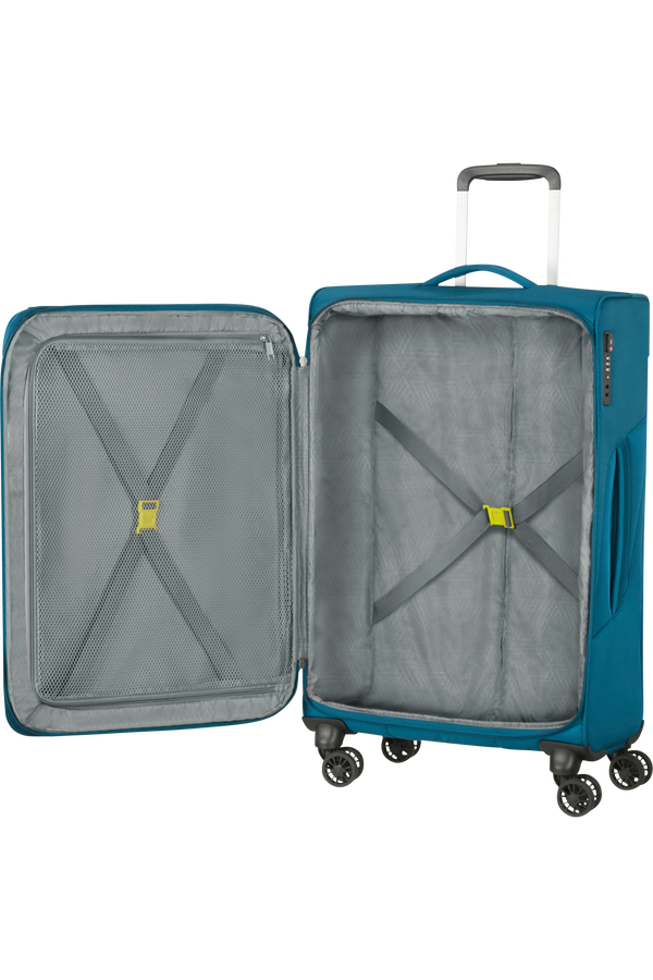 American Tourister Summerfunk Spinner Exp TSA 67cm  Teal American Tourister Summerfunk Spinner Exp TSA 67cm  Teal