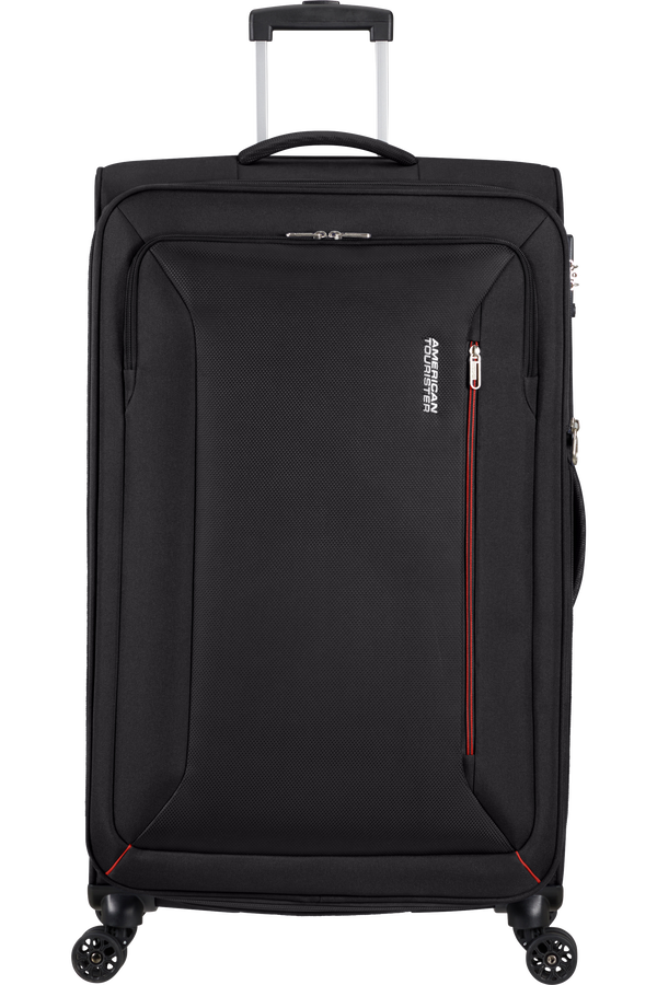 American Tourister Hyperspeed Spinner TSA EXP 80cm Sýta čierna