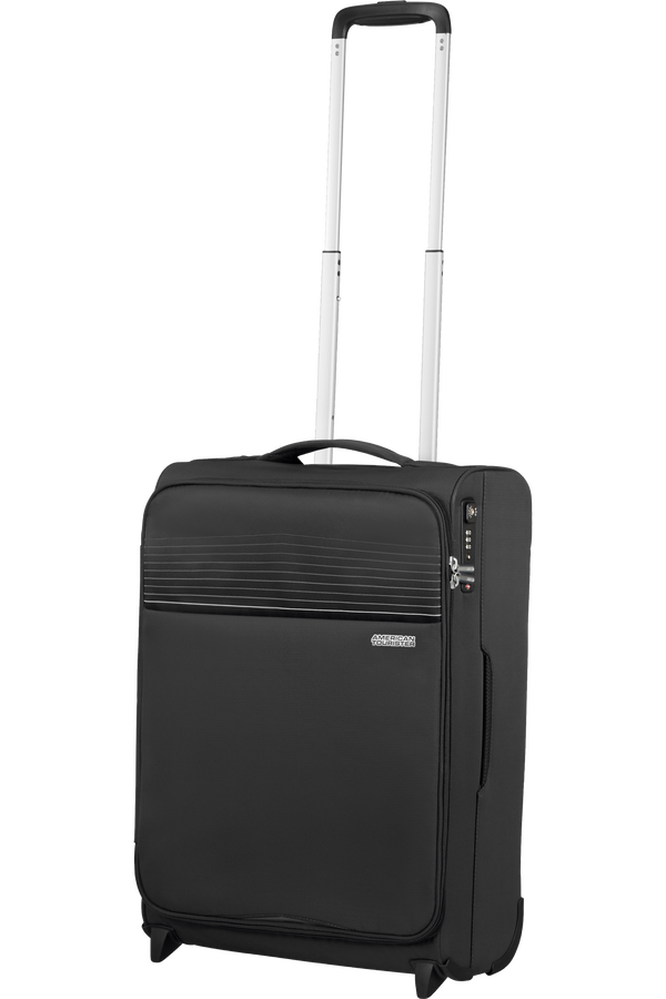 American Tourister Lite Ray Upright TSA 55cm  Sýta čierna