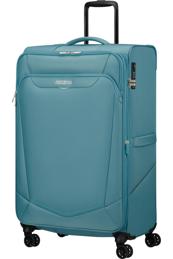 American Tourister SummerRide Spinner L EXP TSA 80cm Modrý vánok