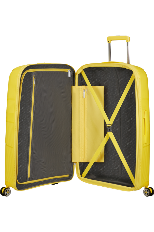 American Tourister Starvibe Spinner Expandable 77cm Electric Lemon