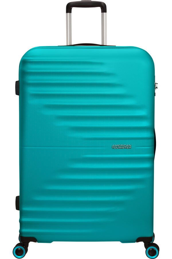 American Tourister Wavetwister Spinner TSA 77cm  Akvamarínová tyrkysová