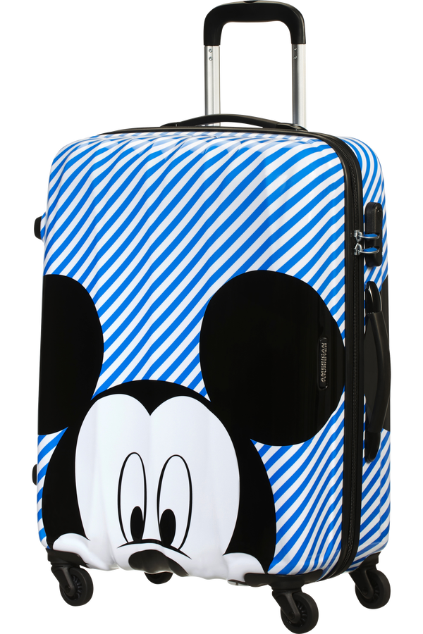 American Tourister Hypertwist Spinner Disney 65cm  Mickey Stripes American Tourister Hypertwist Spinner Disney 65cm  Mickey Stripes