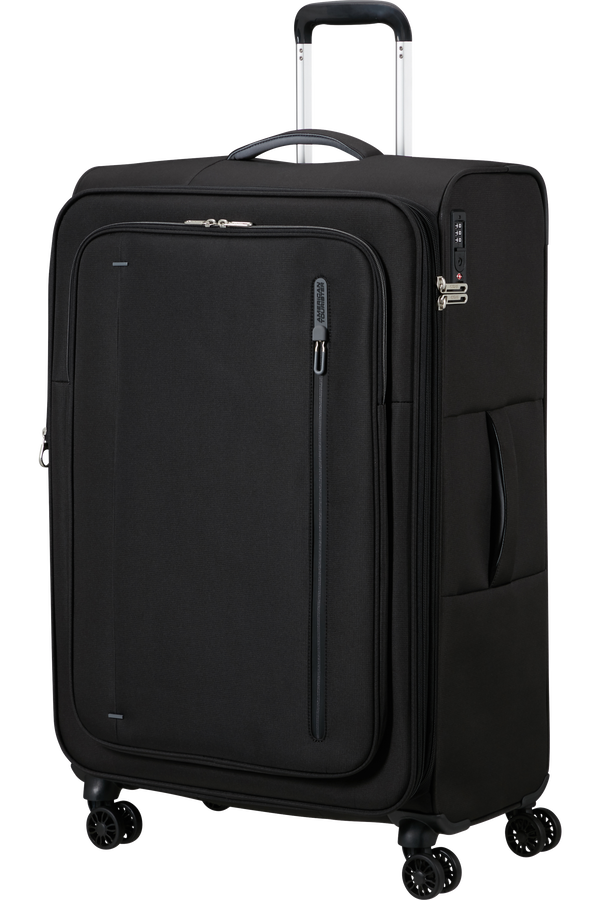 American Tourister Cloudrider Spinner EXP TSA L  Sýta čierna