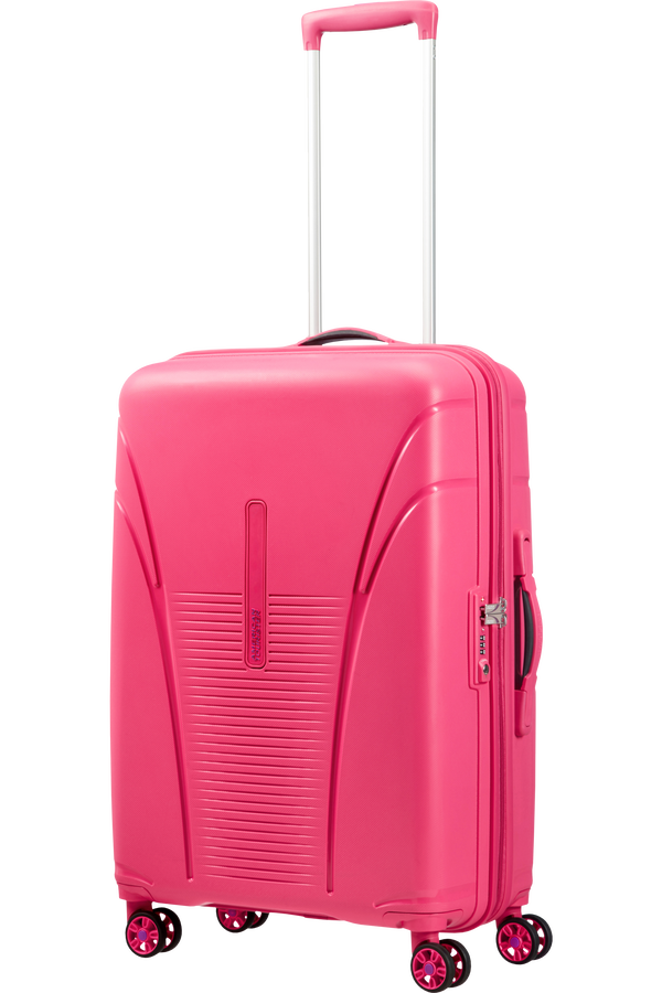American Tourister Skytracer 4-wheel 68cm medium Spinner suitcase  Lightning Pink
