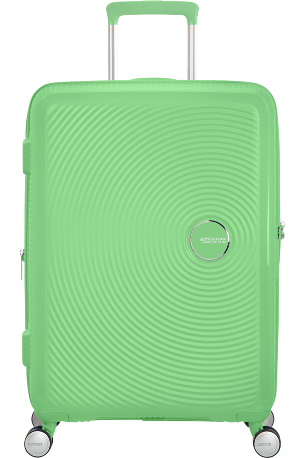 American Tourister Soundbox Spinner TSA Expandable 67cm Jarná zelená
