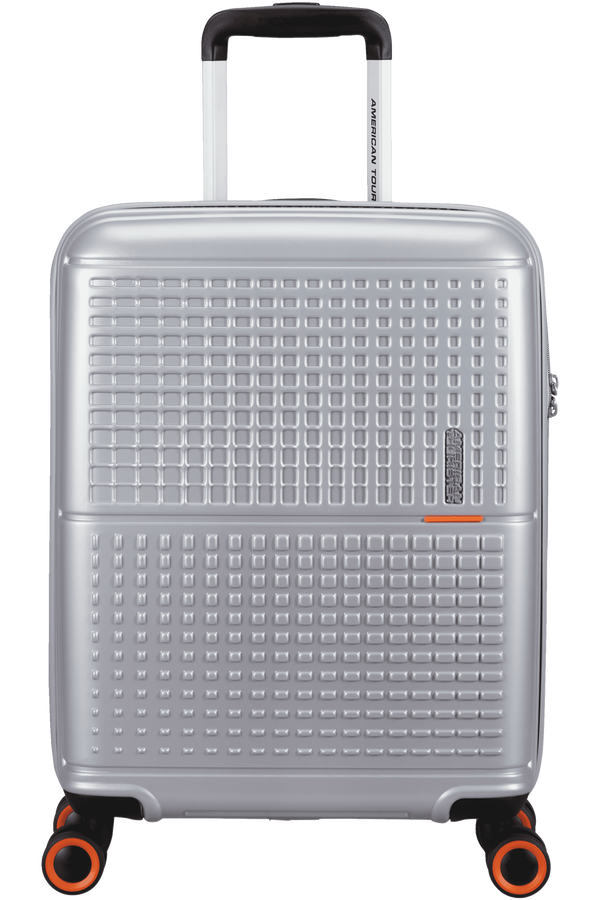 American Tourister Geopop Spinner 55/20 Tsa. 55cm  Kovová strieborná