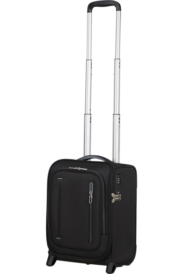 Cloudrider S/M Upright (2 kolieska) | American Tourister Cloudrider Upright Underseater Tsa  S&yacute;ta čierna