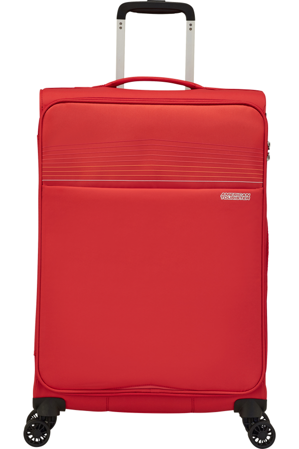American Tourister Lite Ray Spinner TSA 69cm  Chili Red