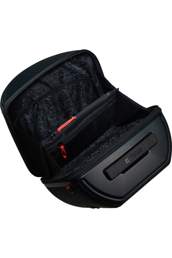 American Tourister Rollio Beauty Case  Čierna/červená American Tourister Rollio Beauty Case  Čierna/červená