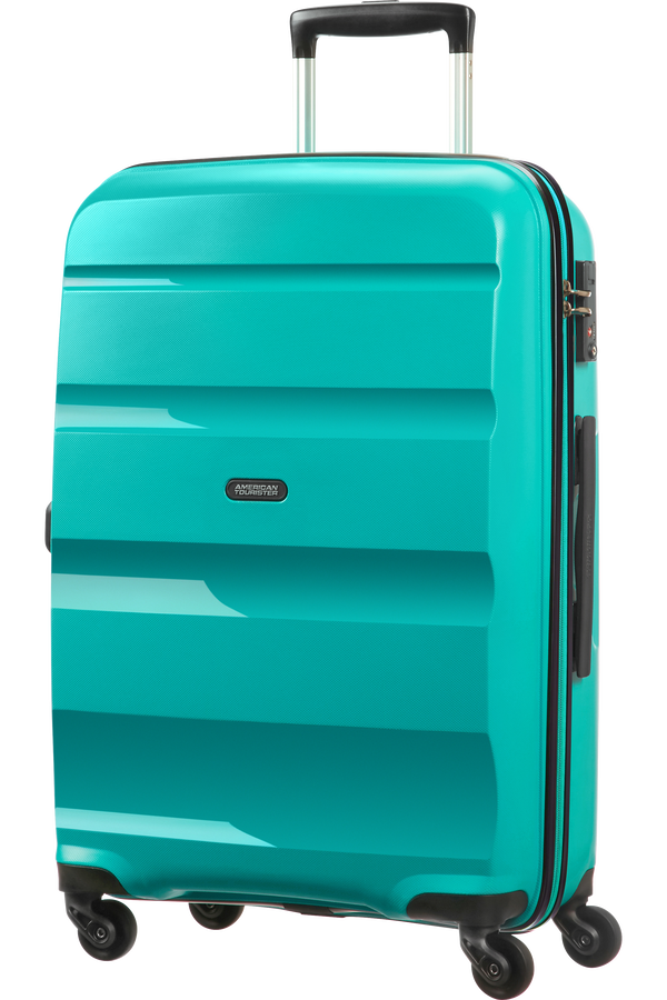 American Tourister Bon Air 4-wheel 66cm medium Spinner suitcase Deep Turquoise American Tourister Bon Air 4-wheel 66cm medium Spinner suitcase Deep Turquoise