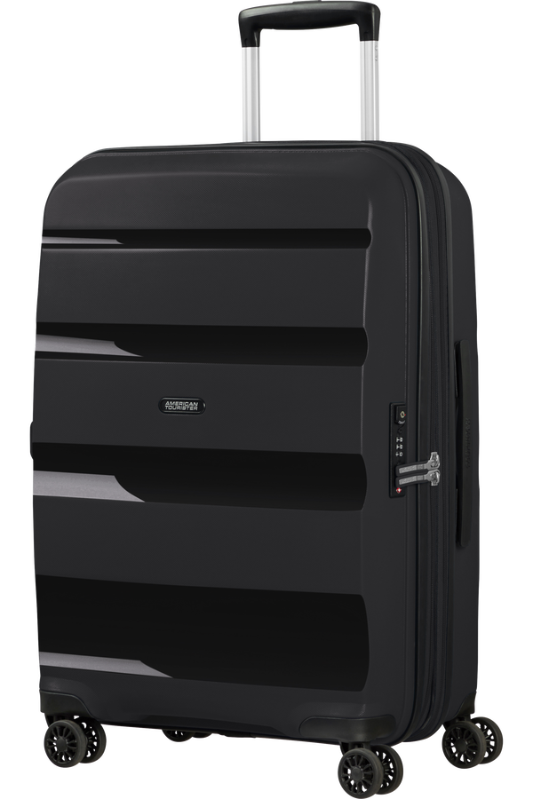 American Tourister Bon Air Dlx Spinner TSA Expandable 66cm  Čierna