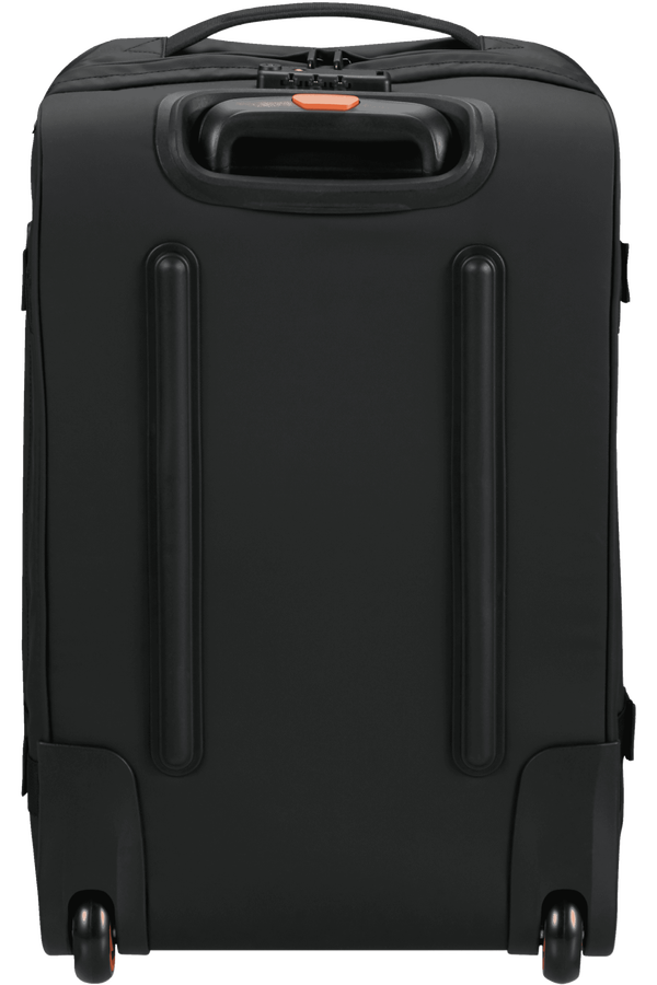 American Tourister Urban Track Duffle with Wheels Lmtd S  Black/Orange American Tourister Urban Track Duffle with Wheels Lmtd S  Black/Orange