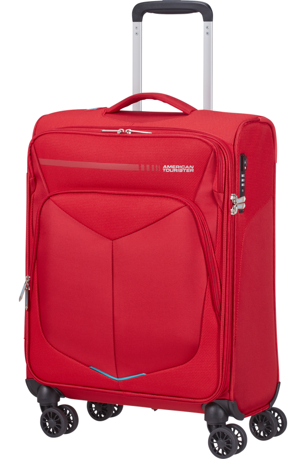 American Tourister Summerfunk Spinner Strict TSA 55cm  Červená