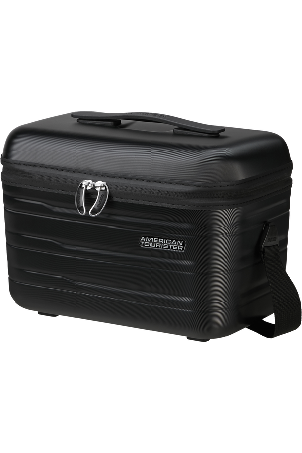 American Tourister Flashline Beauty Case  Shadow Black American Tourister Flashline Beauty Case  Shadow Black