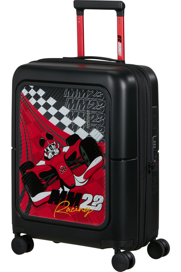 Dashpop Disney 55cm Kab&iacute;nov&aacute; batožina | American Tourister Dashpop Disney Spinner Expandable TSA Disney 55cm  Racing Mickey