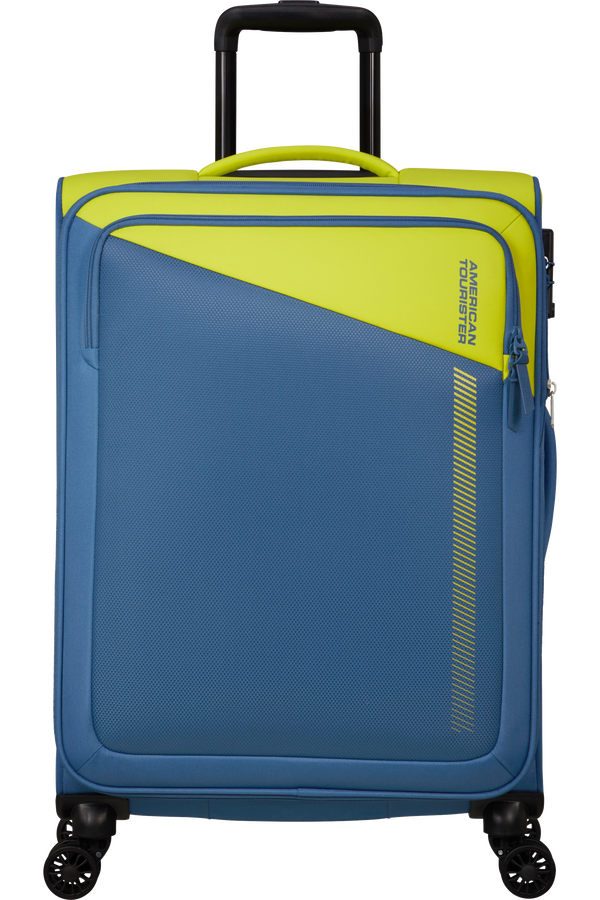 American Tourister Daring Dash Spinner Expandable TSA M Lime/Coronet