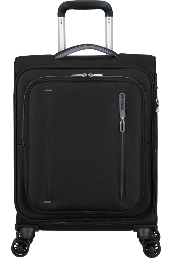 American Tourister Cloudrider Spinner TSA S Sýta čierna