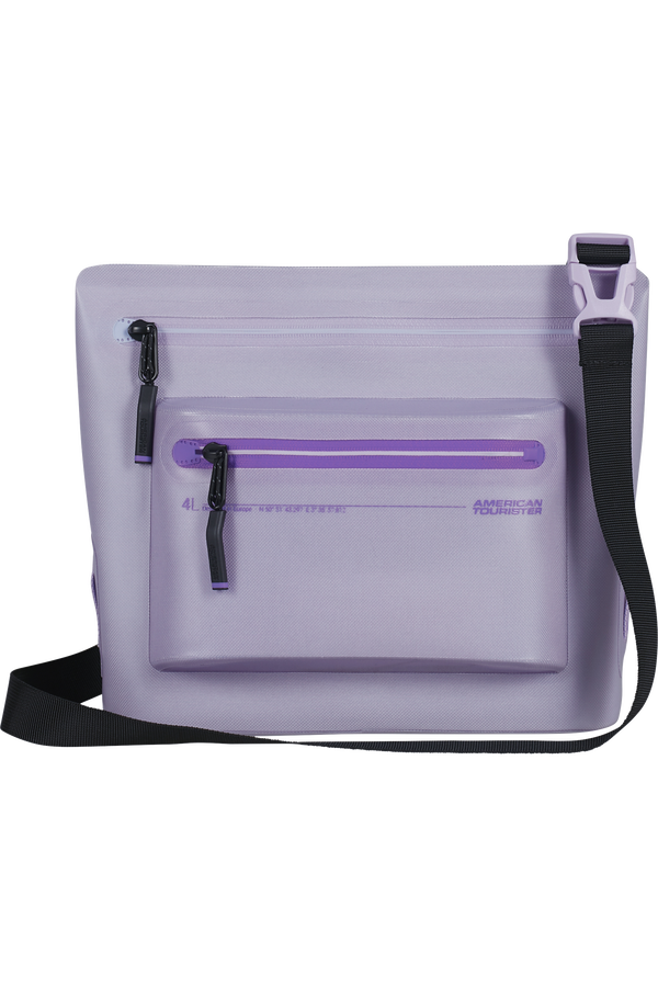 Colourdry M Ta&scaron;ka cez rameno | American Tourister Colourdry Shoulder Bag M  Fresh Lilac