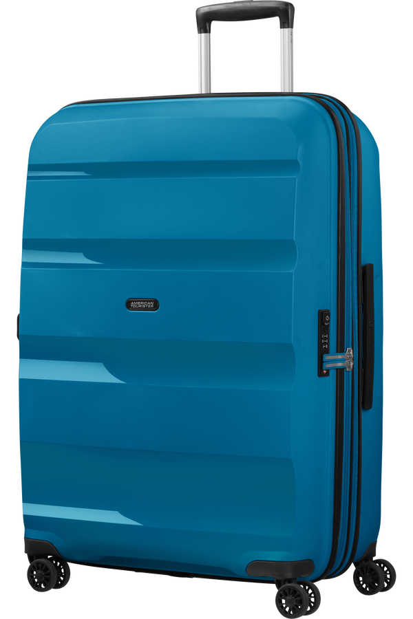 American Tourister Bon Air Dlx Spinner TSA Expandable 75cm  Modr&yacute; pr&iacute;stav