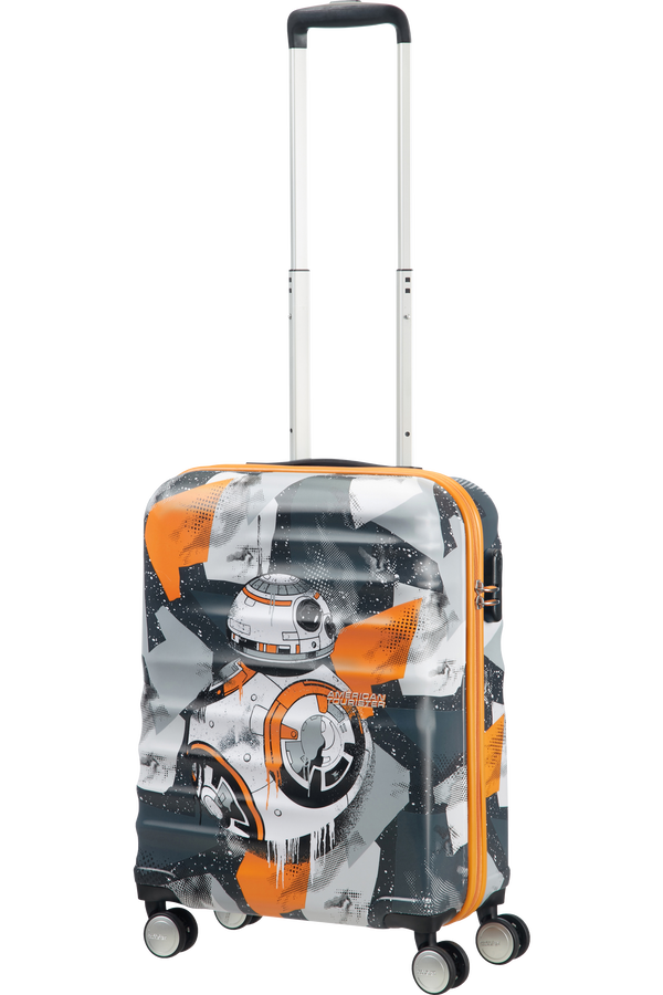 American Tourister Wavebreaker Disney 4-wheel cabin baggage Spinner suitcase 55x40x20cm Bb8