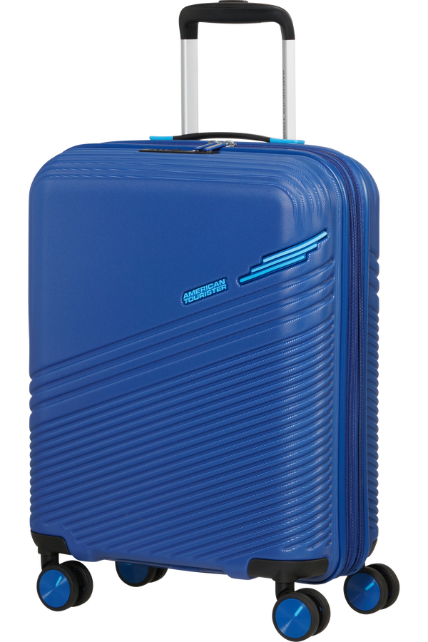 American Tourister Triple Trace Spinner TSA Expandable 55cm  N&aacute;morn&iacute;cka/modr&aacute;
