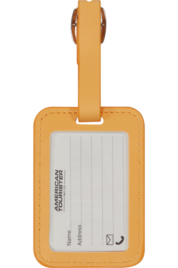 American Tourister American Tourist. Ta Luggage Tag X2  Papaya Pop