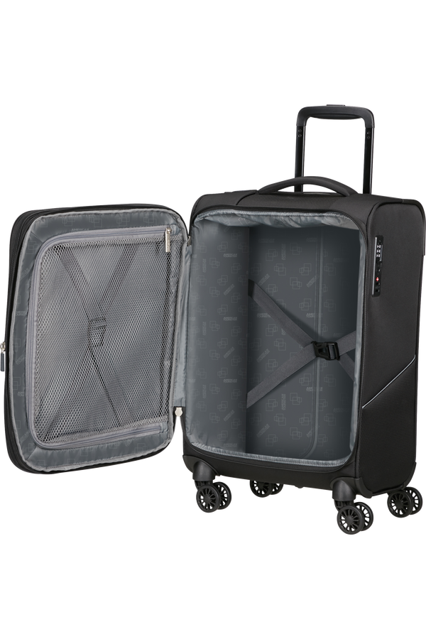 American Tourister SummerRide Spinner Expandable TSA 55cm L35  Čierna American Tourister SummerRide Spinner Expandable TSA 55cm L35  Čierna