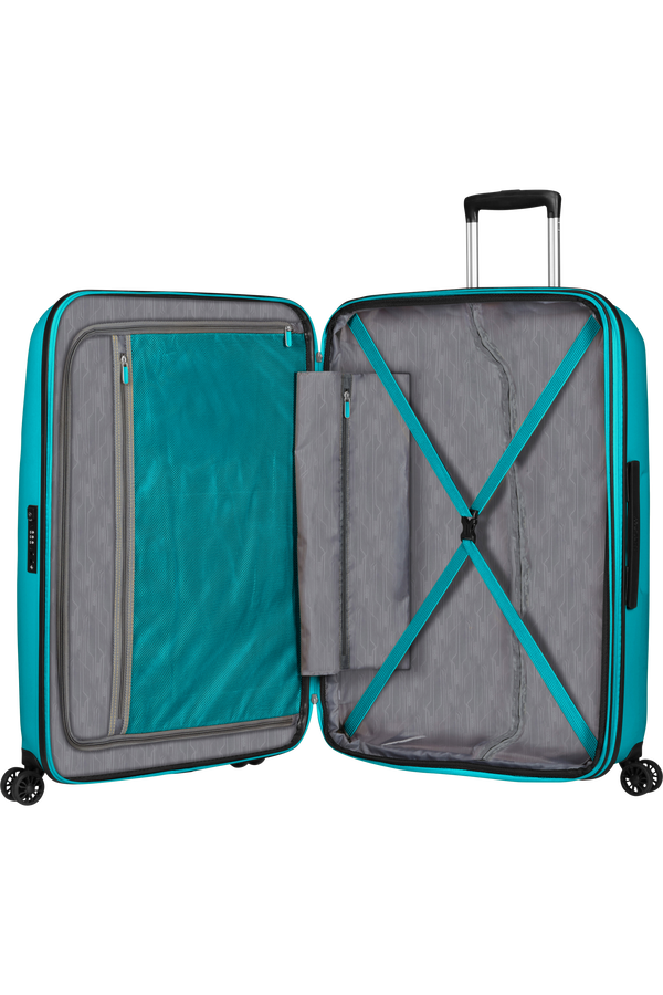 American Tourister Bon Air Dlx Spinner TSA Expandable 75cm  S&yacute;ta tyrkysov&aacute;