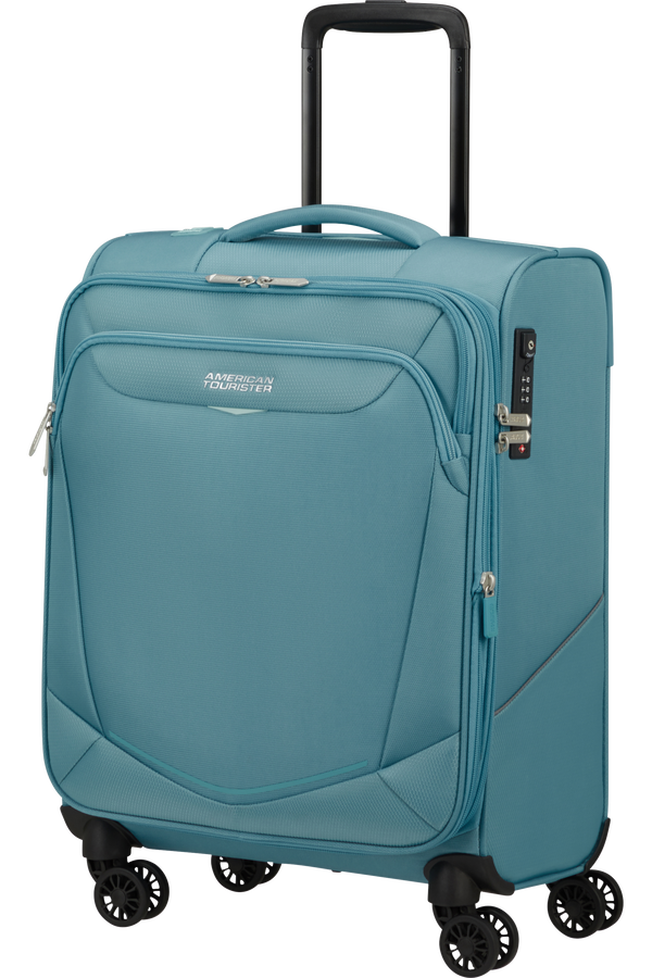 American Tourister SummerRide Spinner S EXP TSA 55cm Modrý vánok