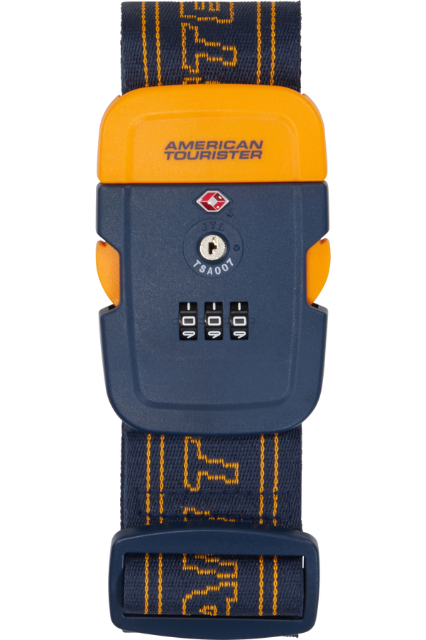 American Tourister American Tourist. Ta Luggage Belt TSA  Navy/Orange