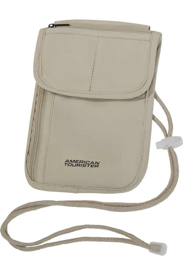 American Tourister American Tourist. Ta RFID Security Neck Pouch  Sand