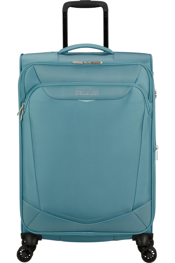 American Tourister SummerRide Spinner M EXP TSA 69cm Modrý vánok