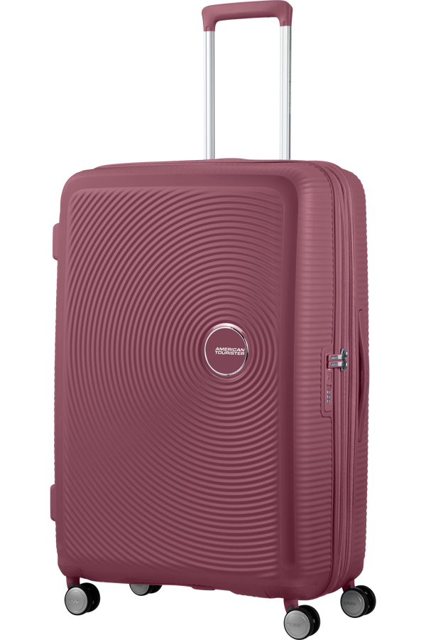 American Tourister Soundbox Spinner TSA Expandable 77cm  Dark Burgundy American Tourister Soundbox Spinner TSA Expandable 77cm  Dark Burgundy