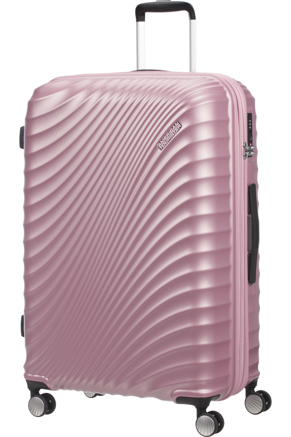 American Tourister Jetglam Spinner 77cm  Kovová ružová