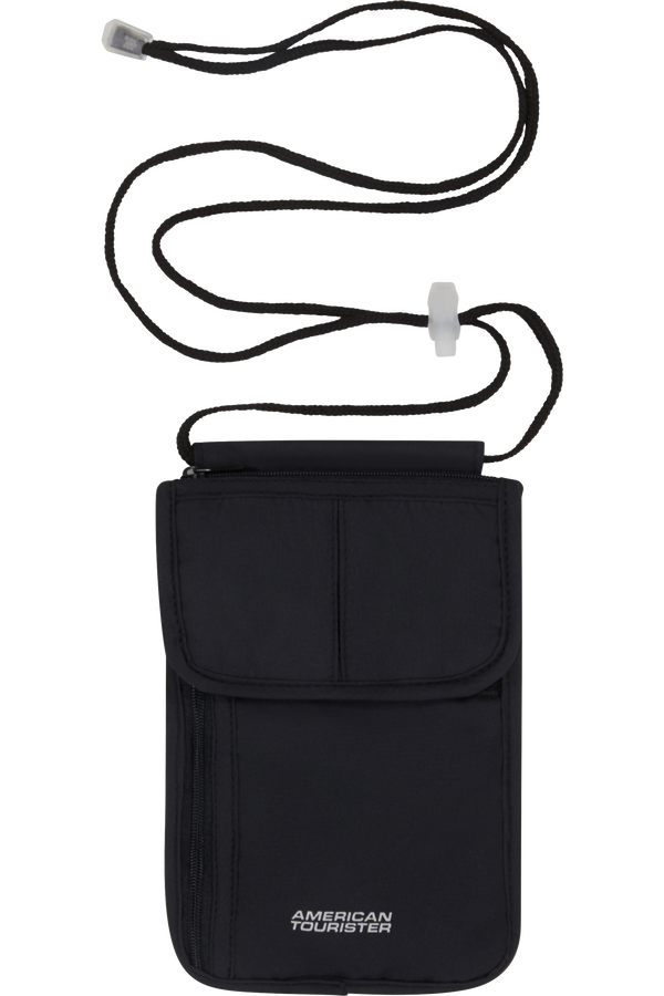 American Tourister American Tourist. Ta RFID Security Neck Pouch  Čierna