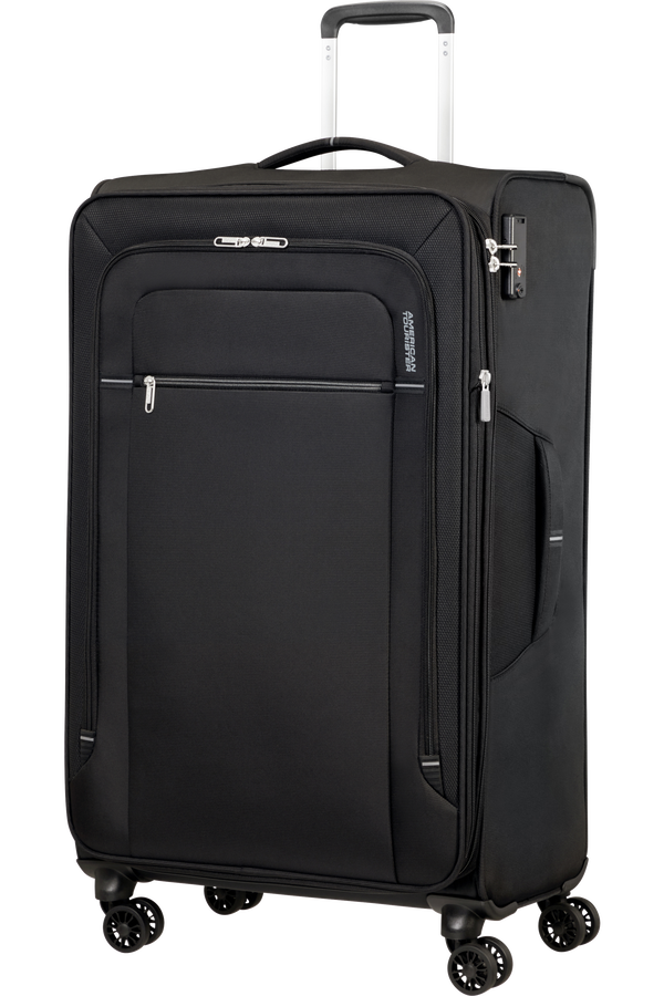 American Tourister Crosstrack Spinner Expandable 79cm  Čierna/siv&aacute;