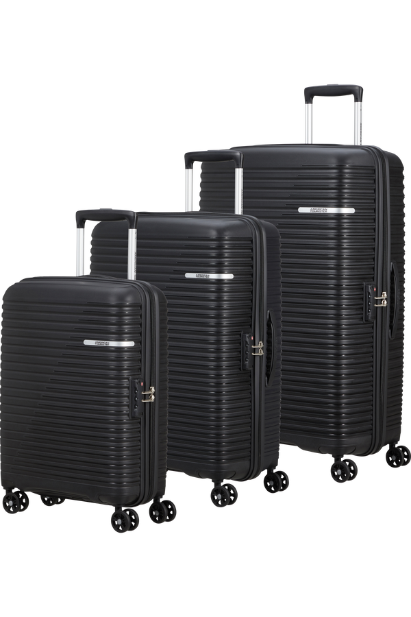American Tourister Liftoff 3 PC Set A  Čierna