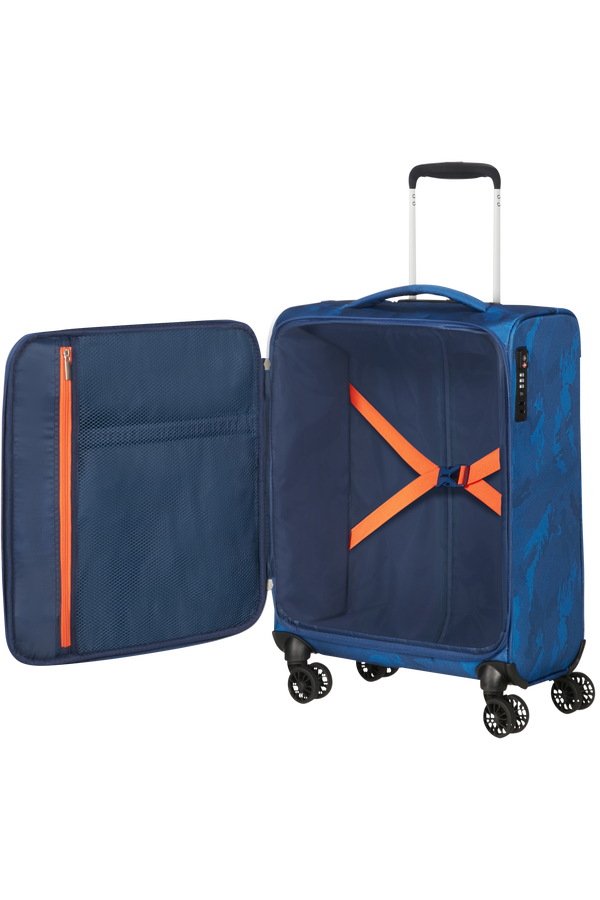 American Tourister Matchup Spinner Print TSA 55cm  Kamuflážna modrá