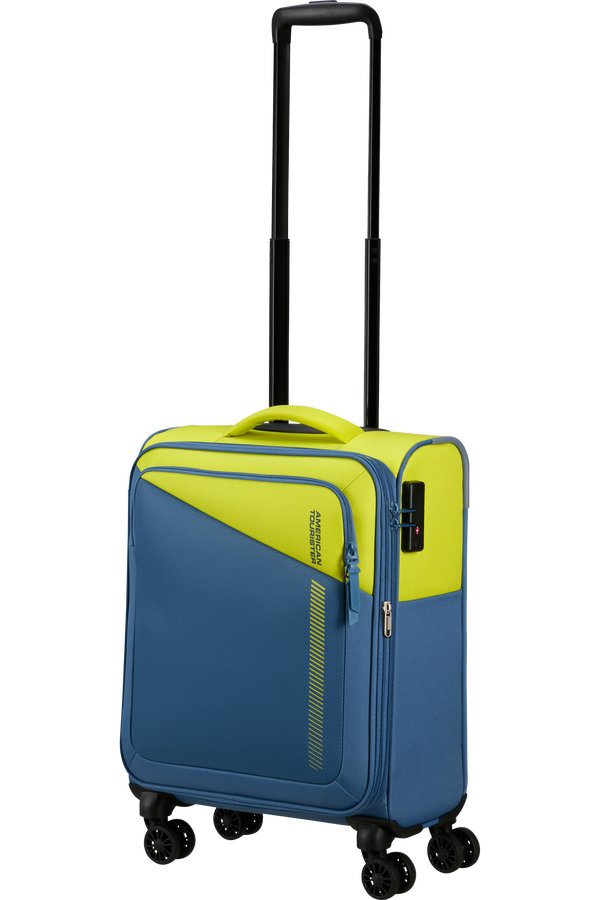 American Tourister Daring Dash Spinner Expandable TSA S  Lime/Coronet