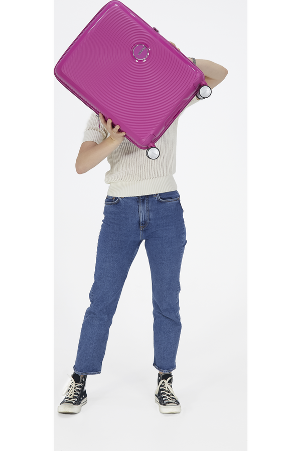 American Tourister Soundbox Spinner TSA Expandable 55cm  Magenta