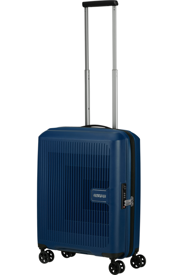 American Tourister Aerostep Spinner 55/20 Exp Tsa 55cm  N&aacute;morn&iacute;cka modr&aacute;