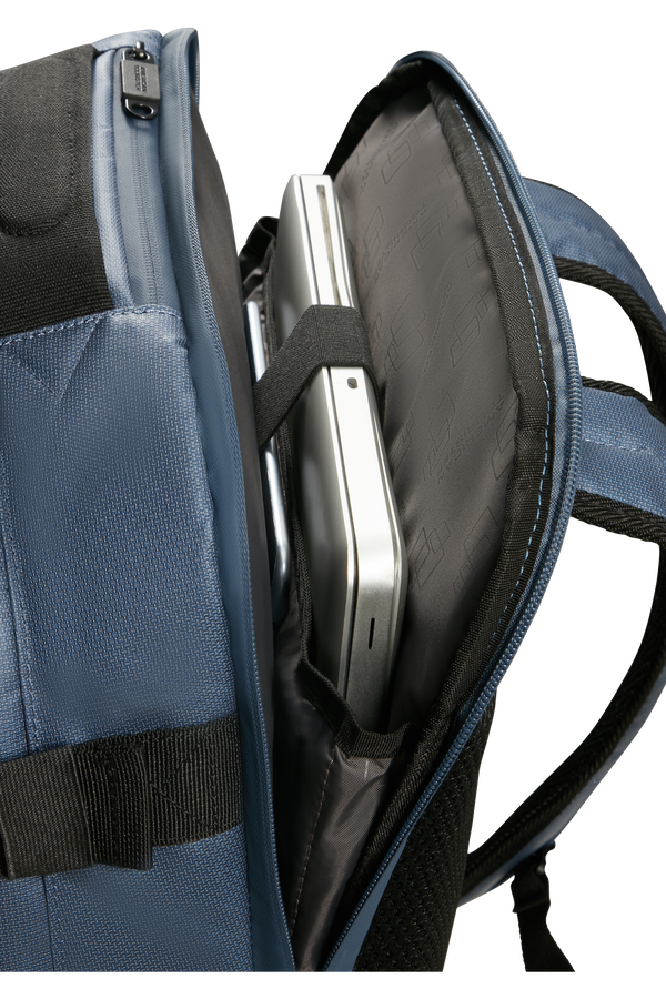 American Tourister Urban Track Laptop Backpack Coated 15.6'  Navy/Orange