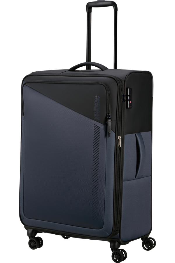 American Tourister Daring Dash Spinner Expandable TSA L  Čierna/siv&aacute;